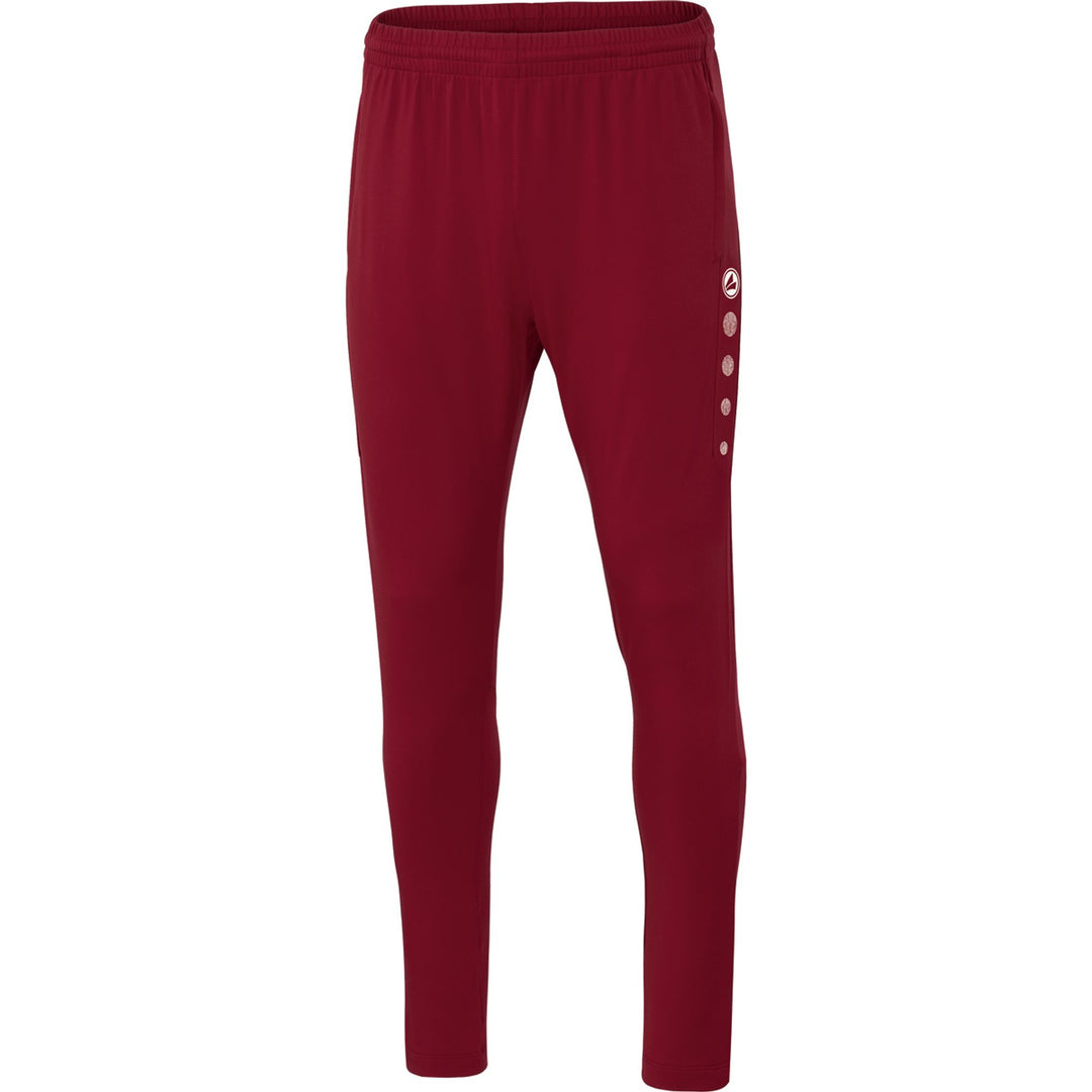 Jako Trainingshose Premium - weinrot
