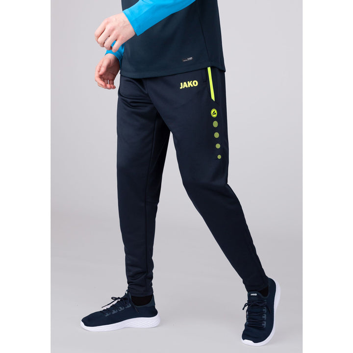 Jako Trainingshose Allround - marine/neongelb