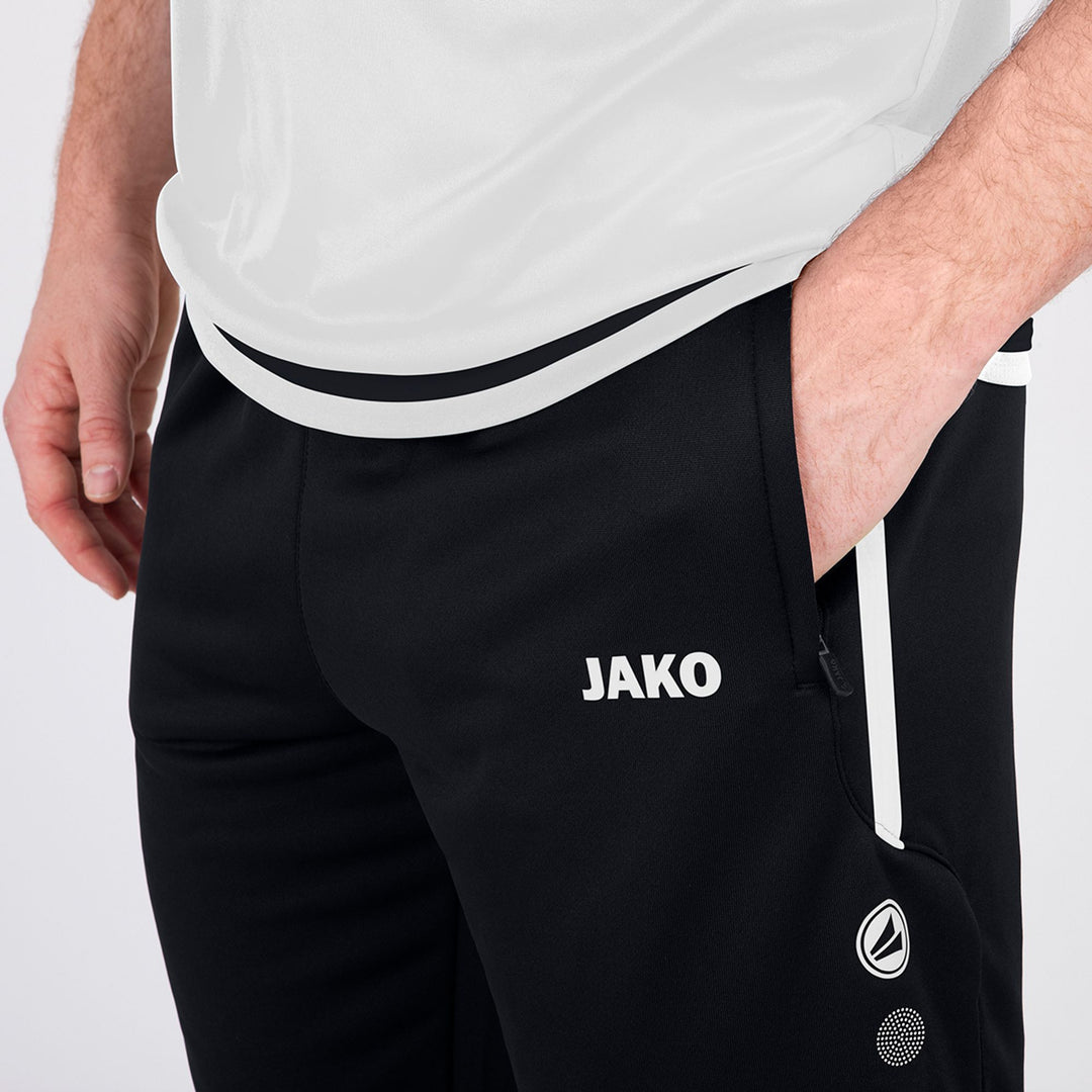 Jako Trainingshose Active - schwarz/weiß