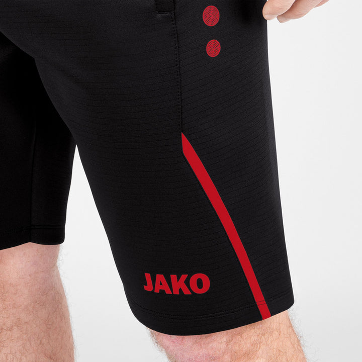Jako Trainingsshort Challenge - schwarz/rot