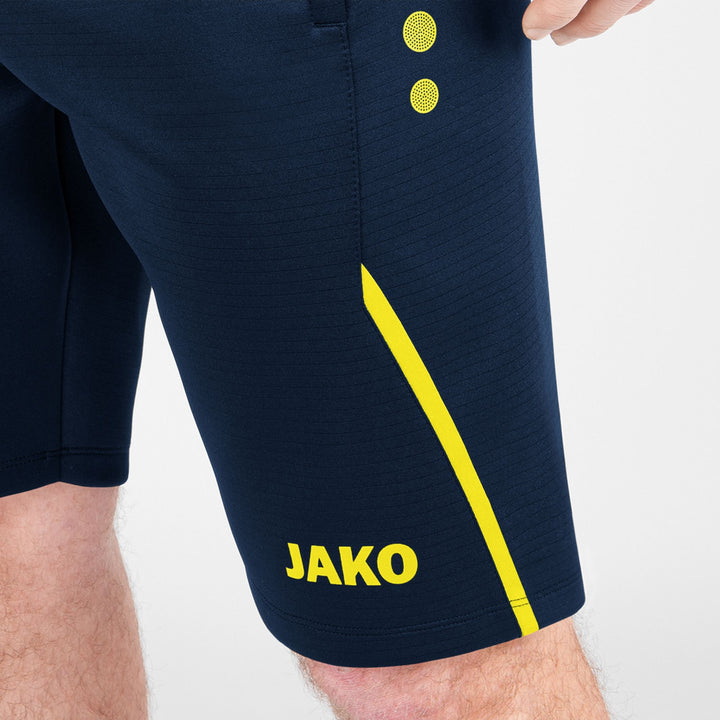 Jako Trainingsshort Challenge - marine/neongelb