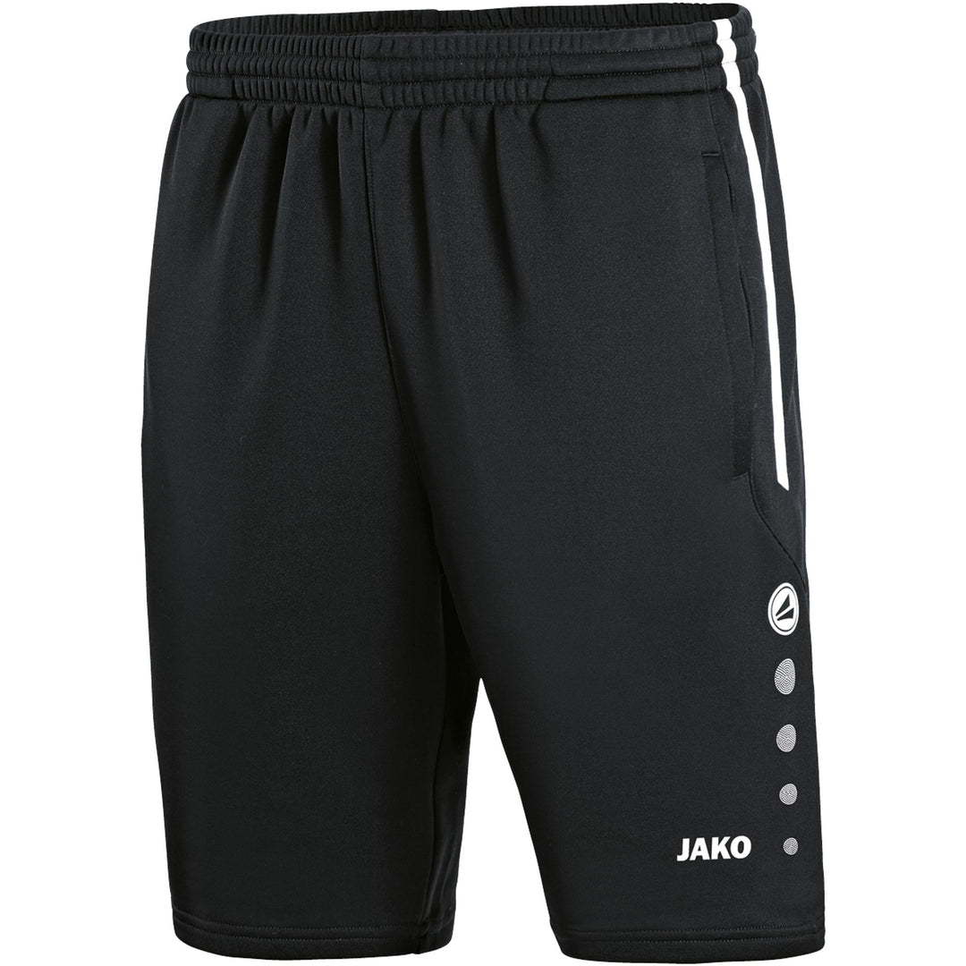 Jako Trainingsshort Active - schwarz/weiß