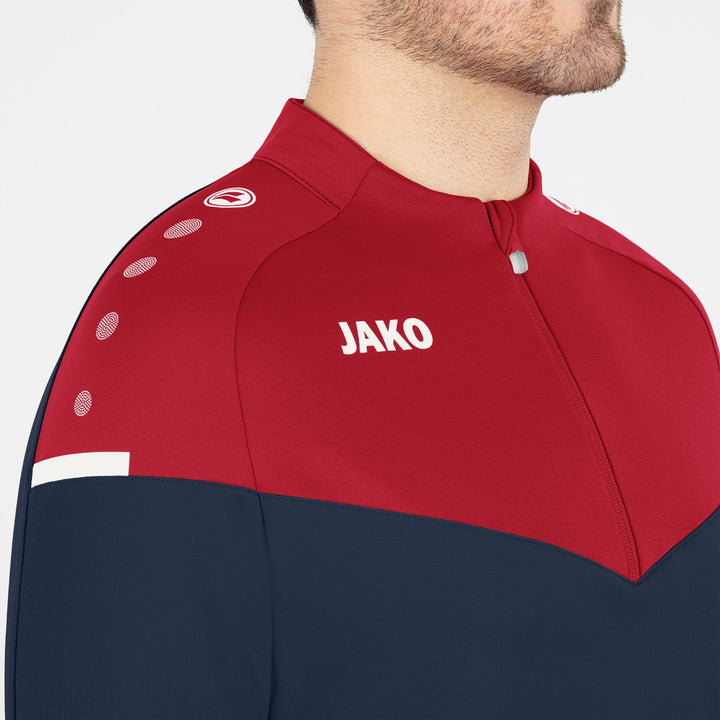 Jako Ziptop Champ 2.0 - marine/chili rot
