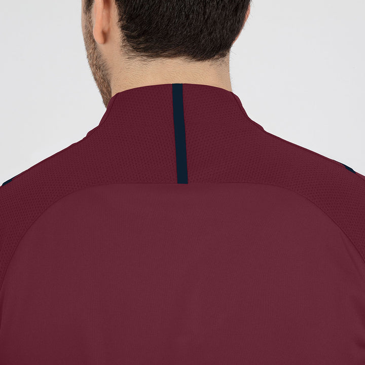 Jako Ziptop Challenge - maroon/marine