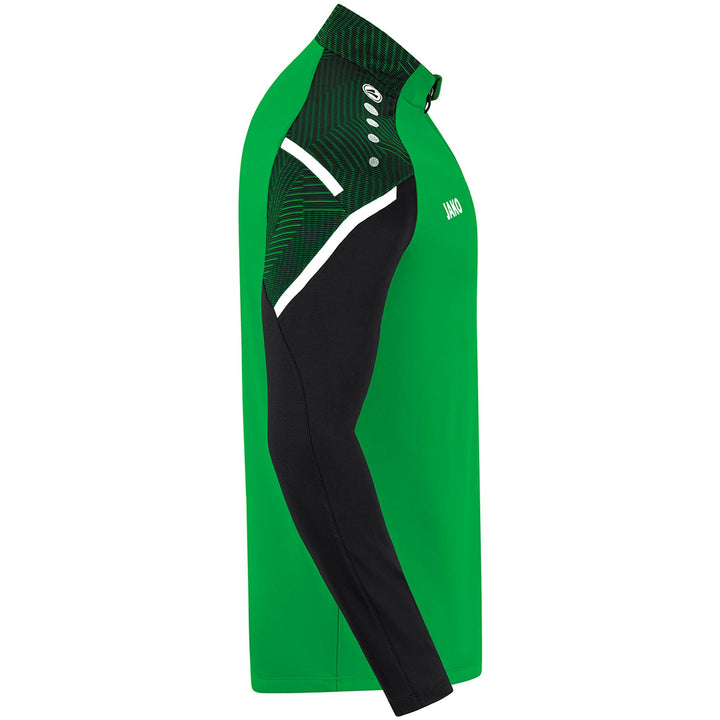 Jako Ziptop Performance - soft green/schwarz