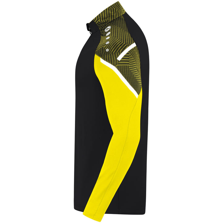 Jako Ziptop Performance - schwarz/soft yellow