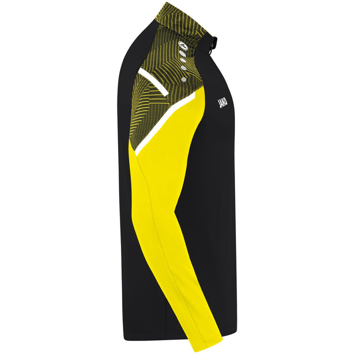 Jako Ziptop Performance - schwarz/soft yellow