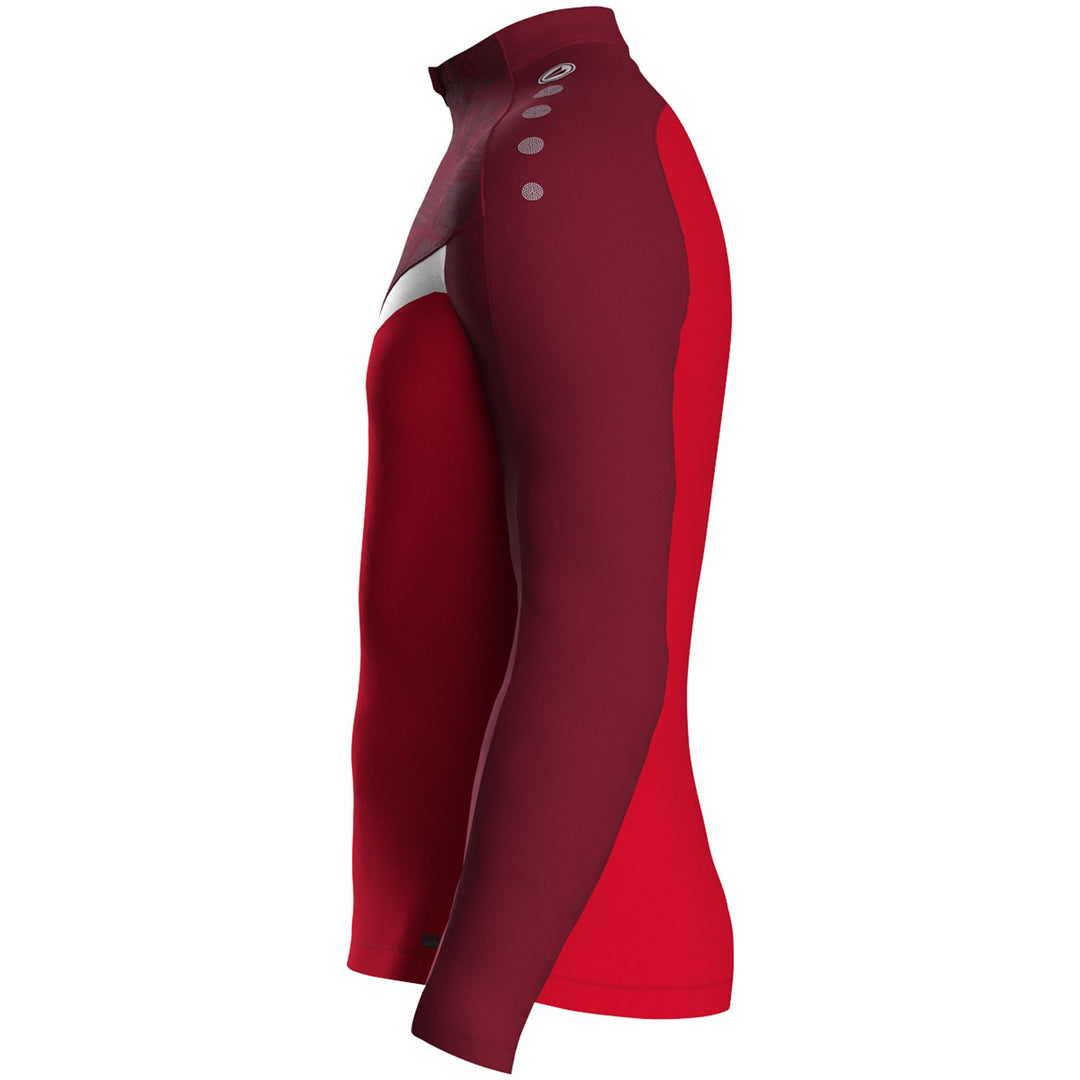 Jako Ziptop Iconic - rot/weinrot
