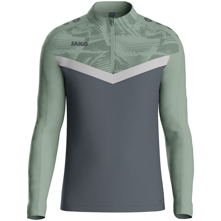 Jako Ziptop Iconic - anthra light/mintgrün/soft grey