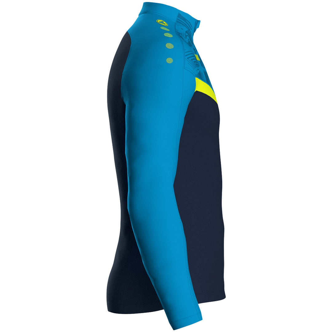 Jako Ziptop Iconic - marine/jako blau/neongelb