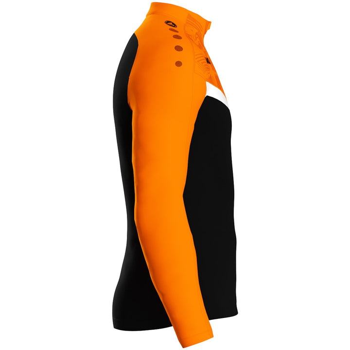 Jako Ziptop Iconic - schwarz/neonorange