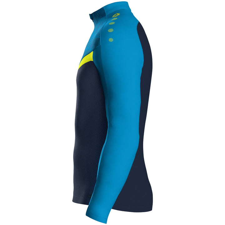 Jako Ziptop Iconic - marine/jako blau/neongelb