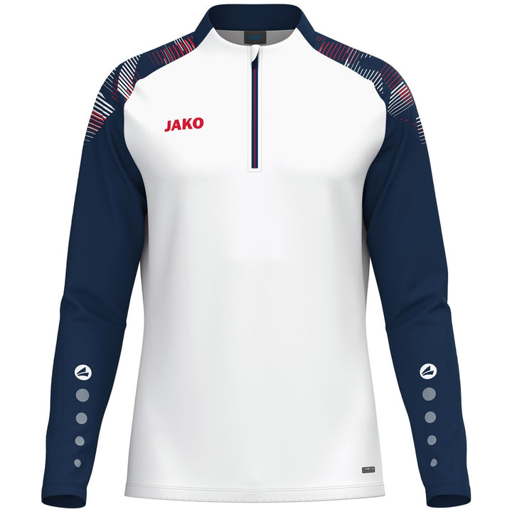 Jako Ziptop Sonic - weiß/marine/rot