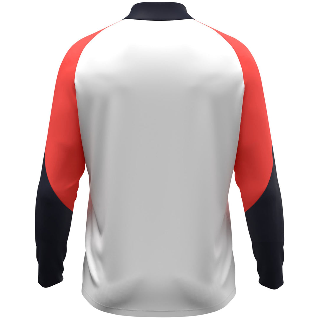 Jako Ziptop Dynamic - weiß/coral/marine