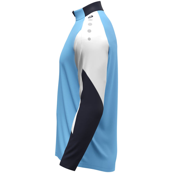 Jako Ziptop Dynamic - skyblue/weiß/marine