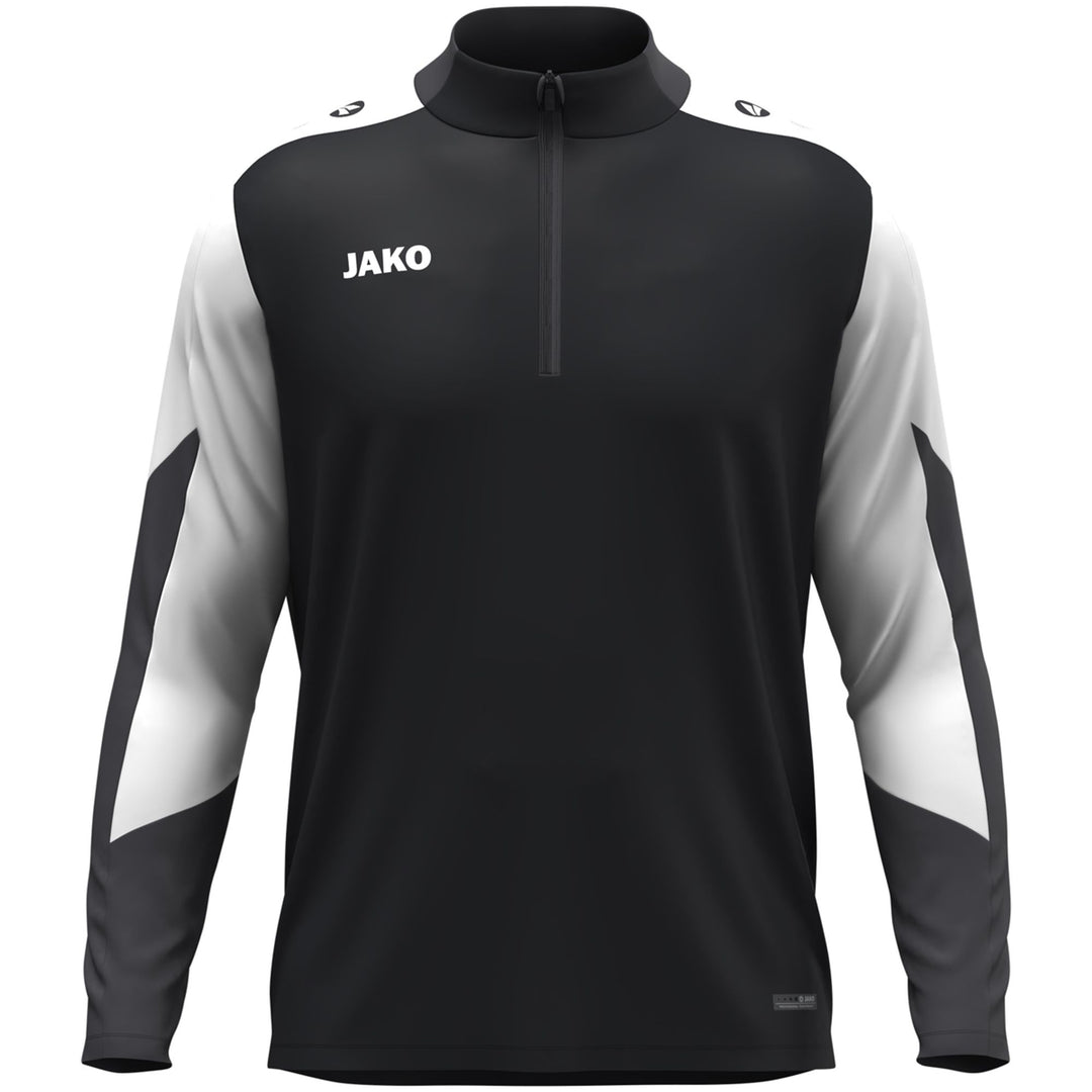 Jako Ziptop Dynamic - schwarz/weiß/anthrazit