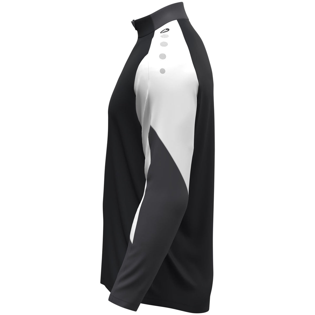 Jako Ziptop Dynamic - schwarz/weiß/anthrazit