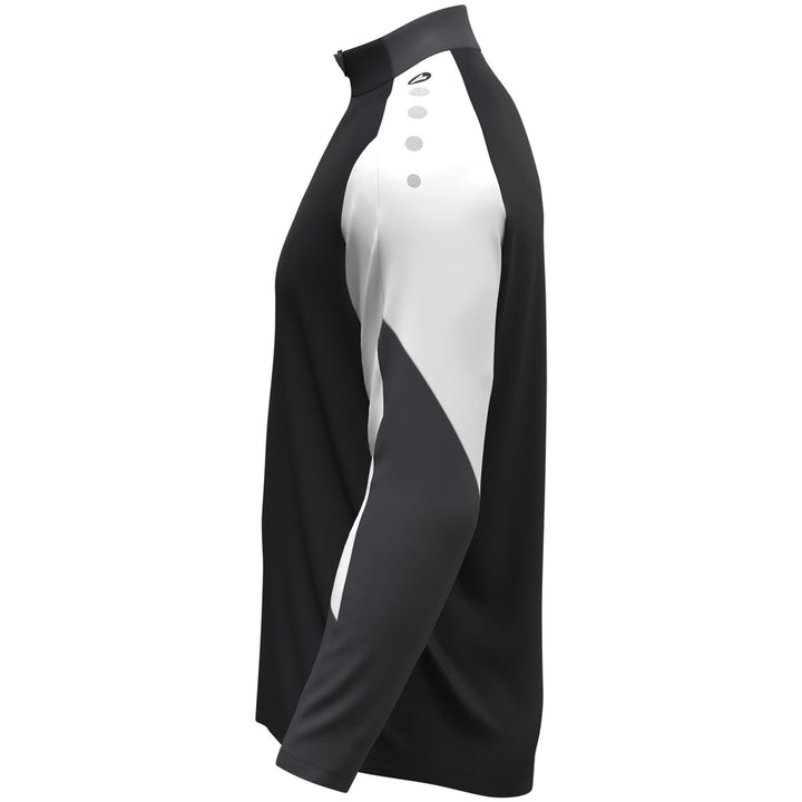 Jako Ziptop Dynamic - schwarz/weiß/anthrazit