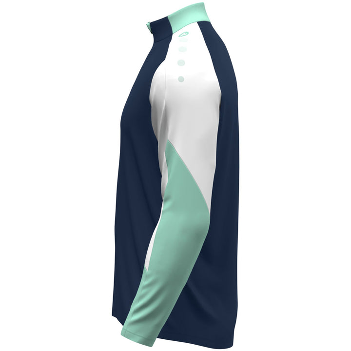 Jako Ziptop Dynamic - marine/weiß/minze