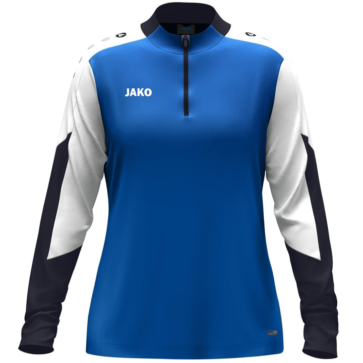 Jako Ziptop Dynamic Damen - royal/weiß/marine