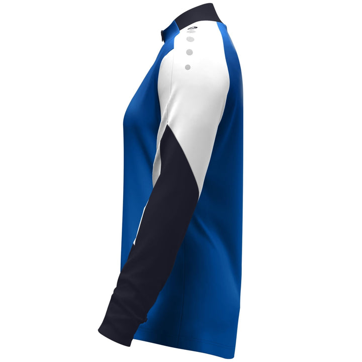 Jako Ziptop Dynamic Damen - royal/weiß/marine