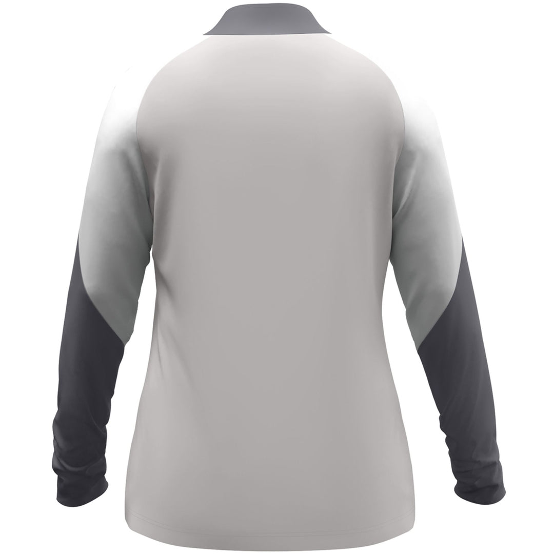 Jako Ziptop Dynamic Damen - hellgrau/weiß/grau