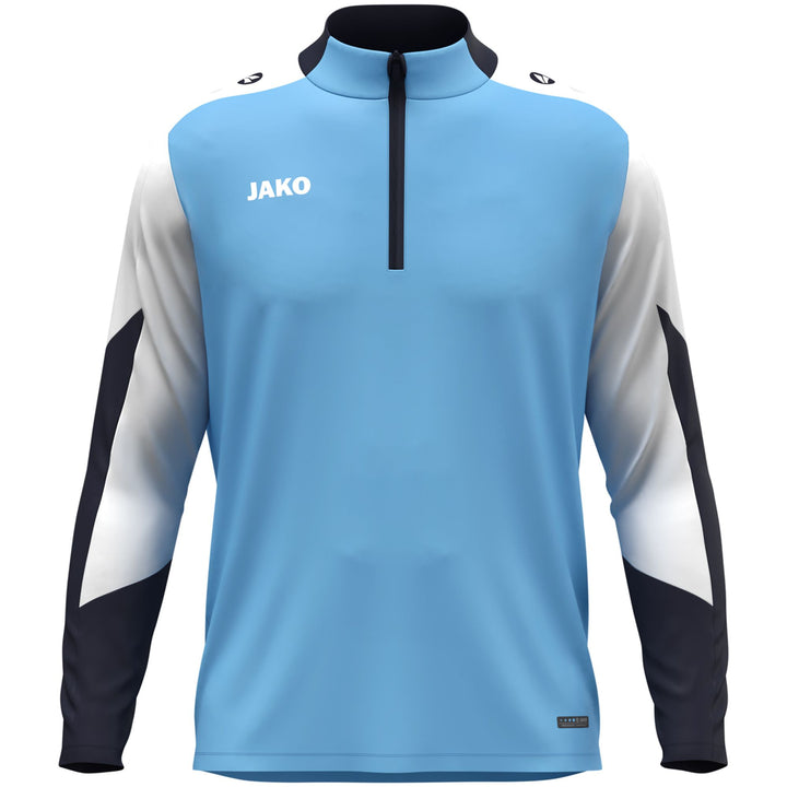 Jako Ziptop Dynamic - skyblue/weiß/marine