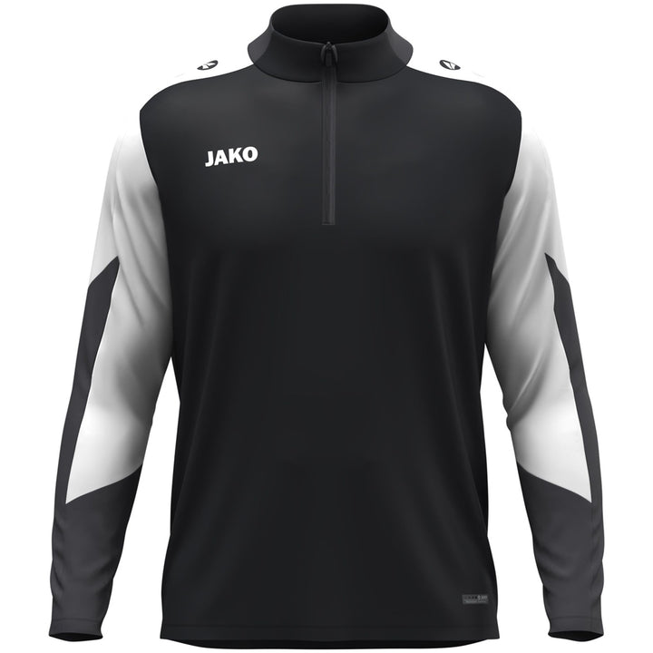 Jako Ziptop Dynamic - schwarz/weiß/anthrazit