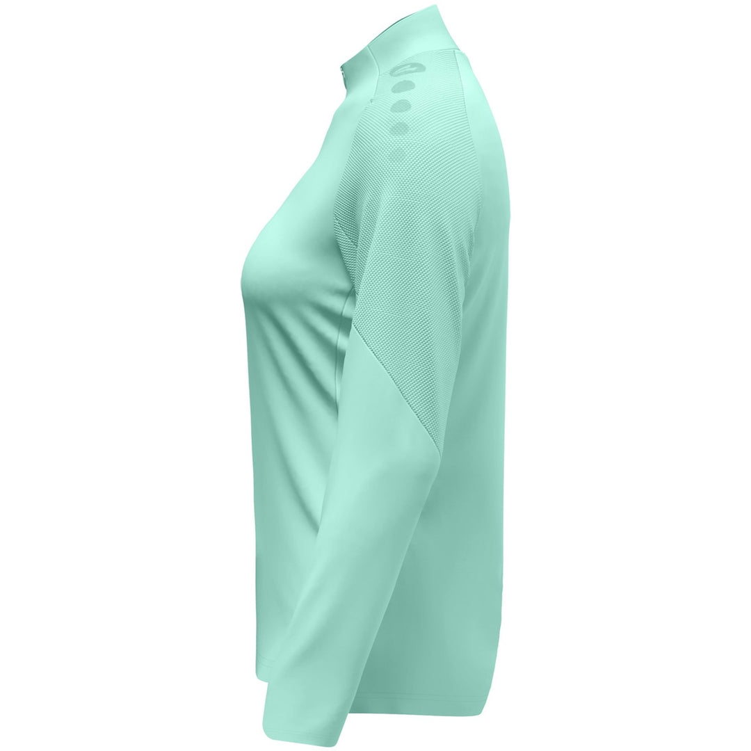 Jako Ziptop Light Flow Damen - minze