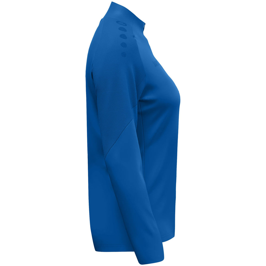Jako Ziptop Light Flow Damen - royal