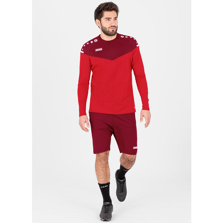 Jako Sweat Champ 2.0 - rot/weinrot