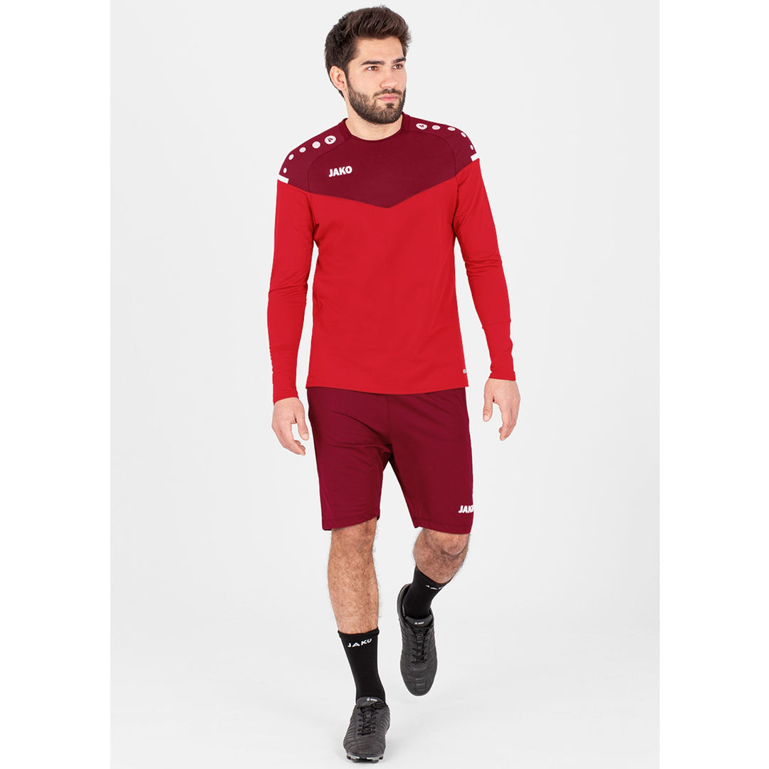 Jako Sweat Champ 2.0 - rot/weinrot