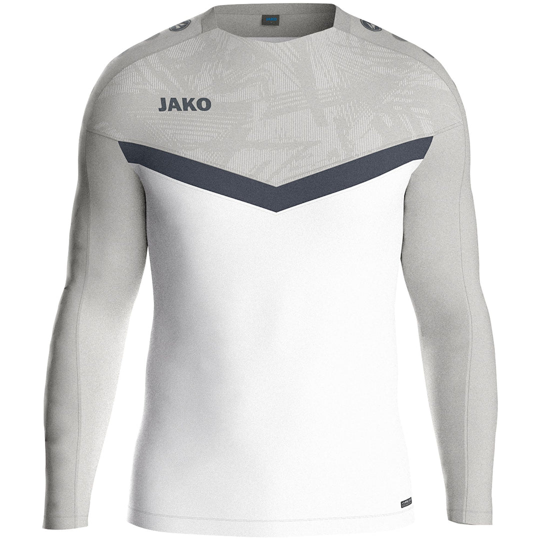 Jako Sweat Iconic - weiß/soft grey/anthra light