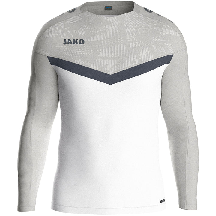 Jako Sweat Iconic - weiß/soft grey/anthra light