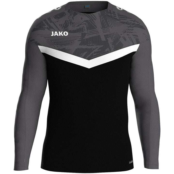 Jako Sweat Iconic - schwarz/anthrazit