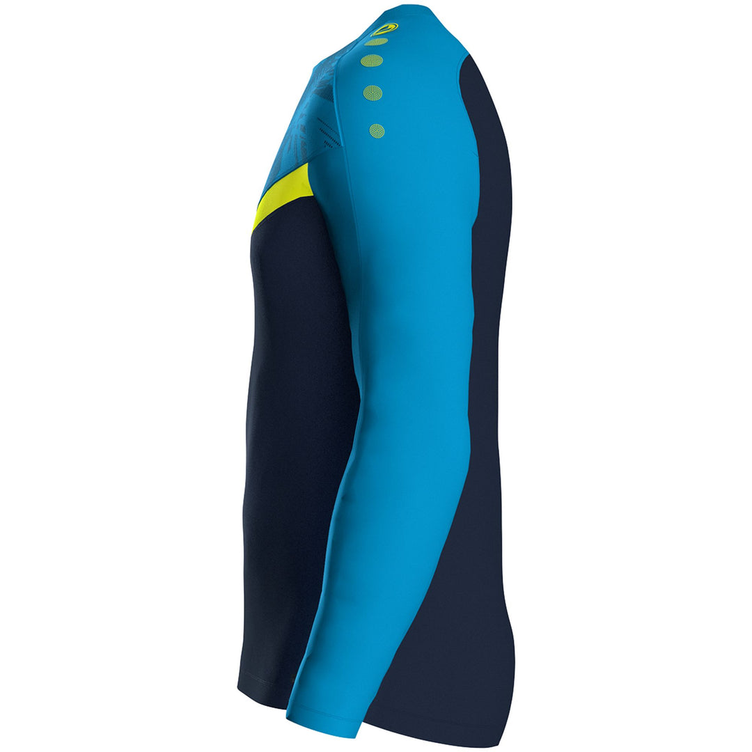Jako Sweat Iconic - marine/jako blau/neongelb