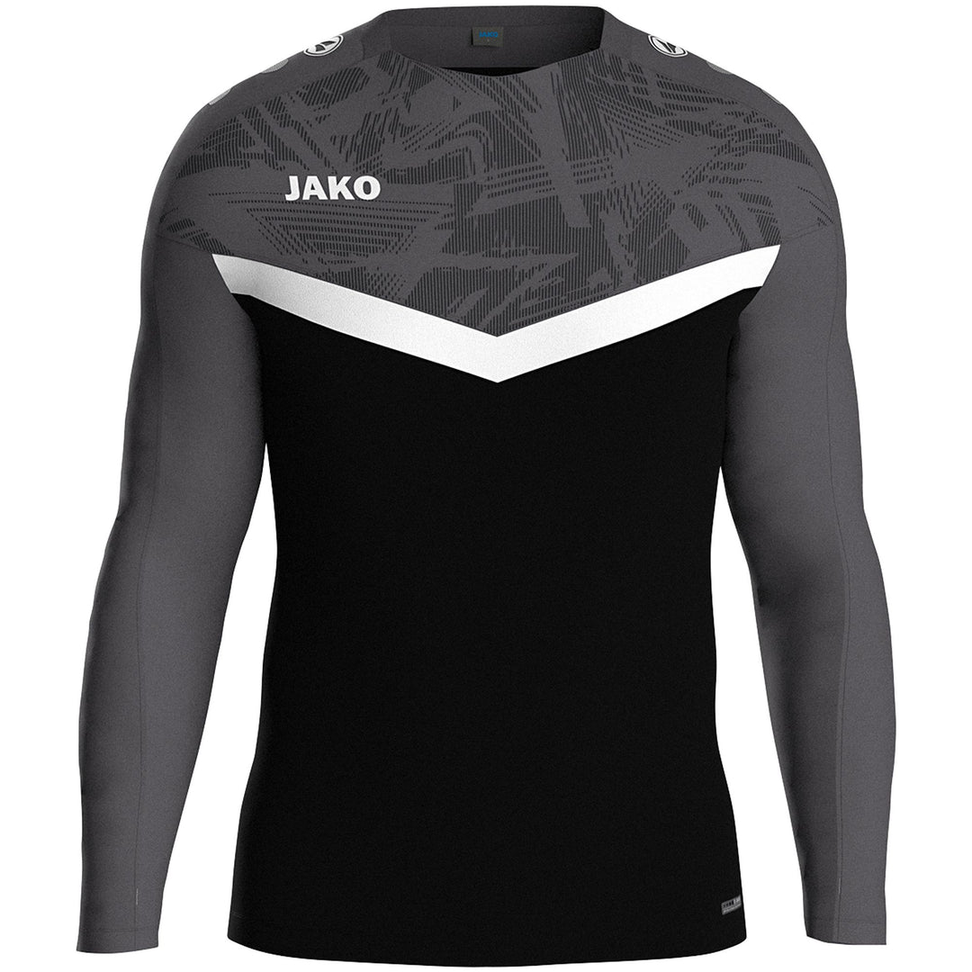 Jako Sweat Iconic - schwarz/anthrazit
