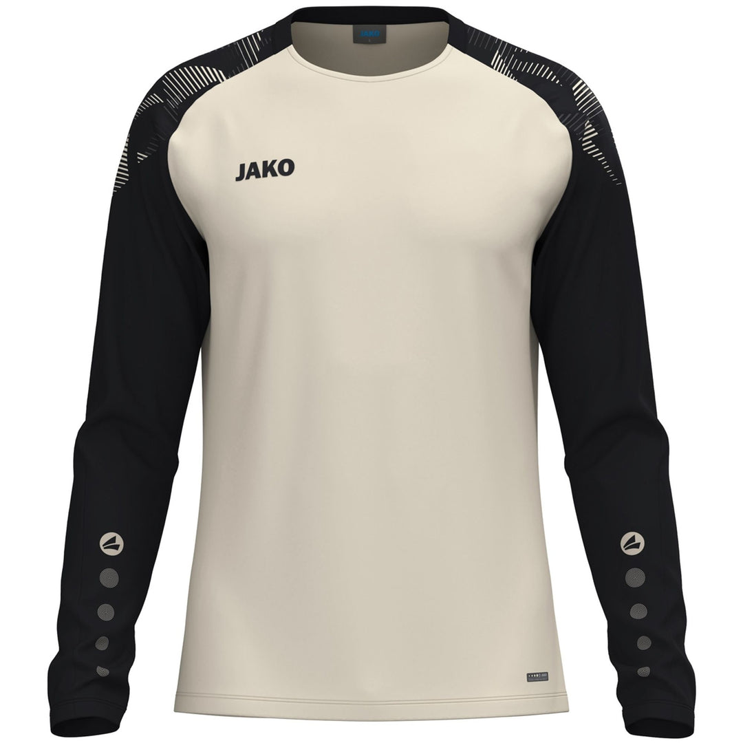 Jako Longsleeve Sonic - off white/schwarz