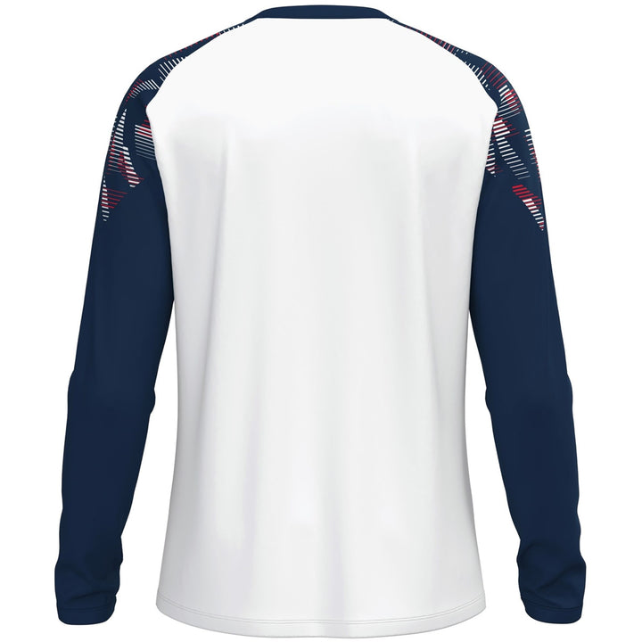 Jako Longsleeve Sonic - weiß/marine/rot