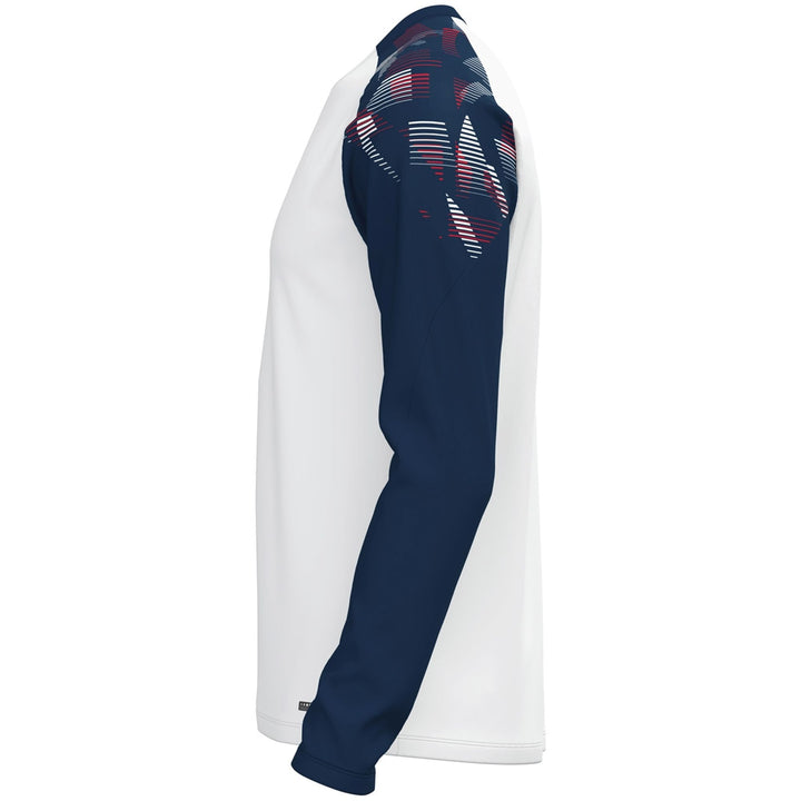 Jako Longsleeve Sonic - weiß/marine/rot