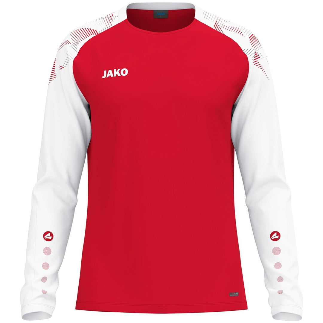 Jako Longsleeve Sonic - rot/weiß