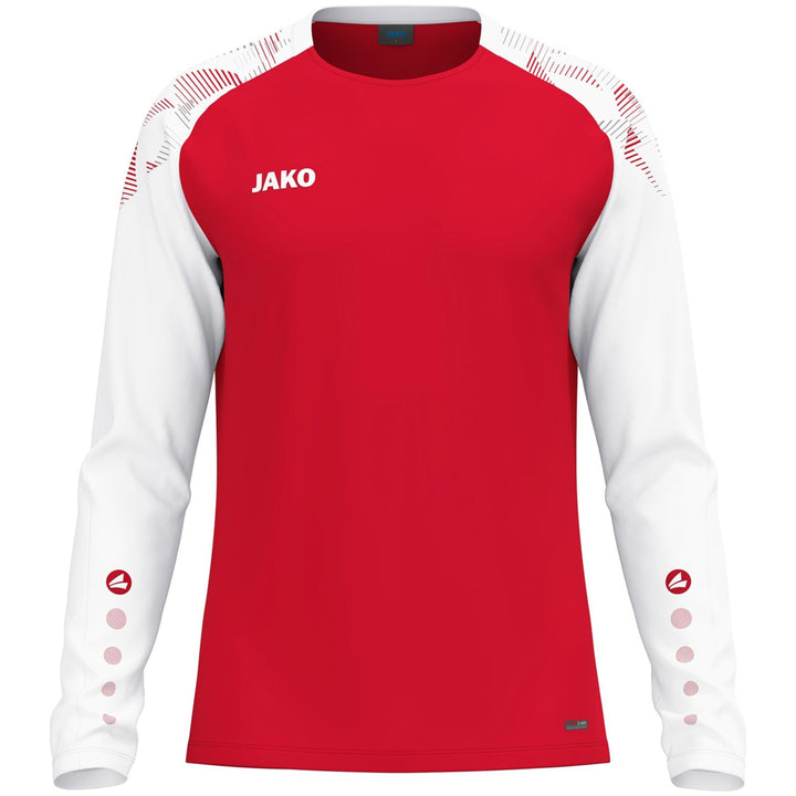 Jako Longsleeve Sonic - rot/weiß