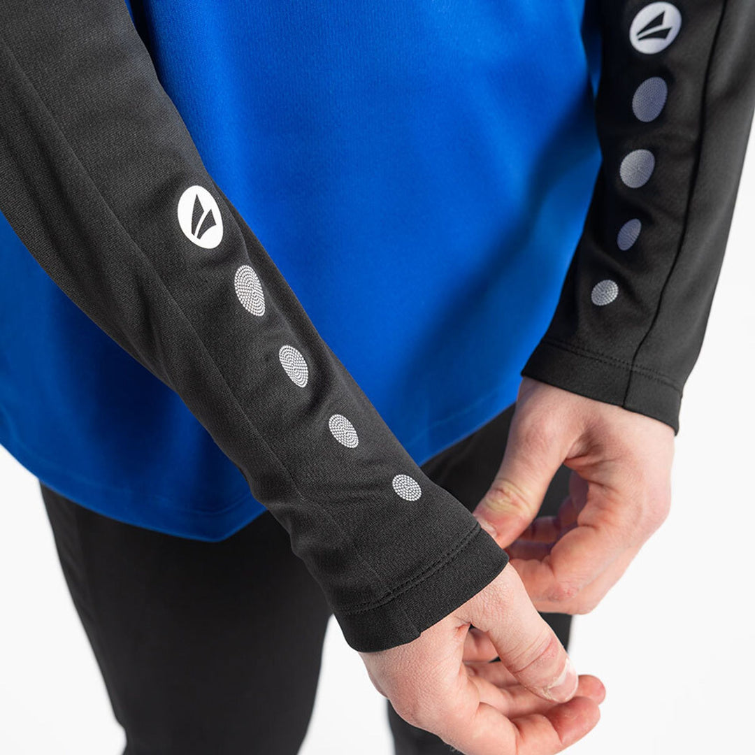 Jako Longsleeve Sonic - royal/schwarz