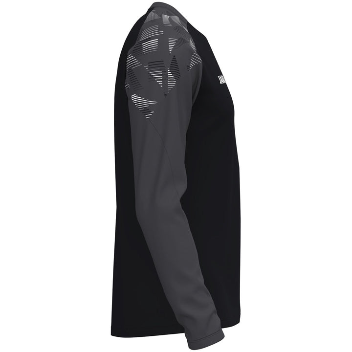 Jako Longsleeve Sonic - schwarz/anthrazit