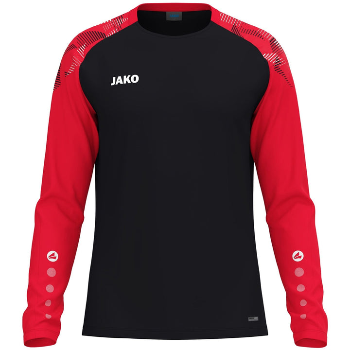 Jako Longsleeve Sonic - schwarz/rot