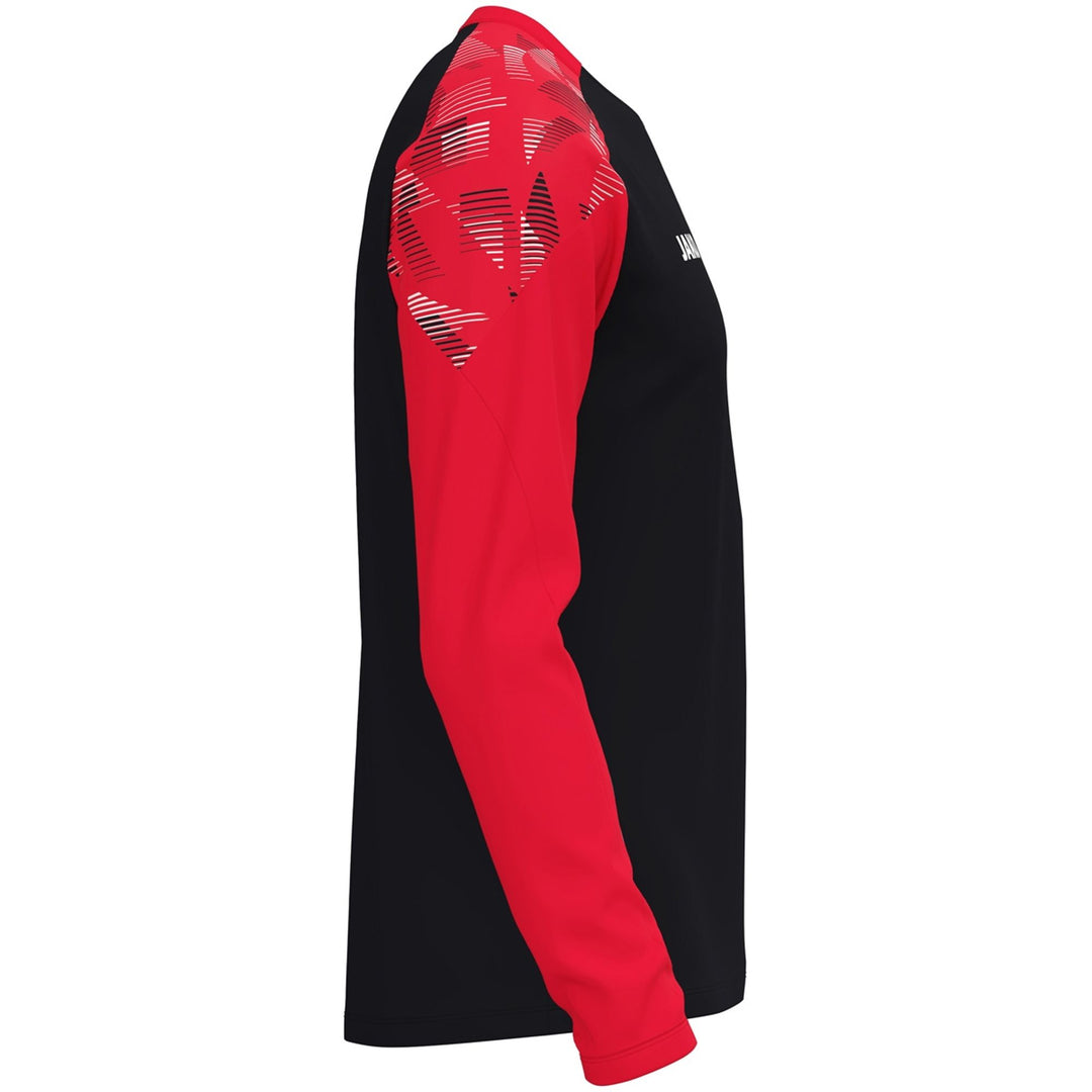 Jako Longsleeve Sonic - schwarz/rot