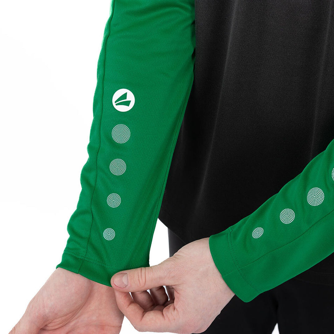 Jako Longsleeve Sonic - schwarz/grün