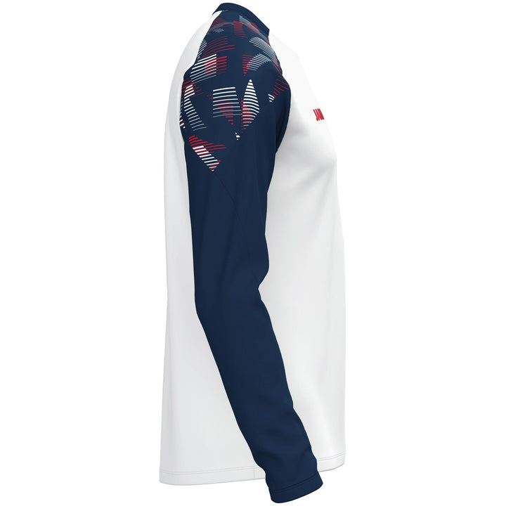 Jako Longsleeve Sonic - weiß/marine/rot