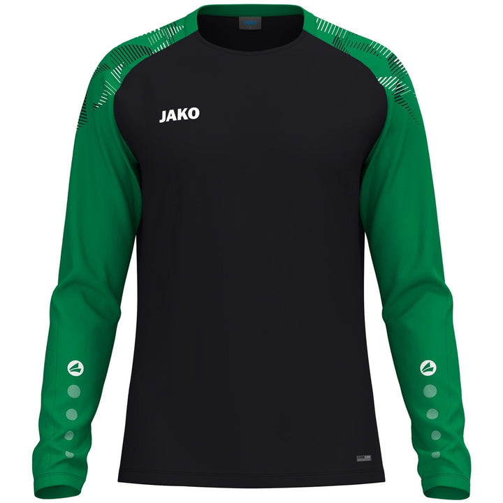 Jako Longsleeve Sonic - schwarz/grün