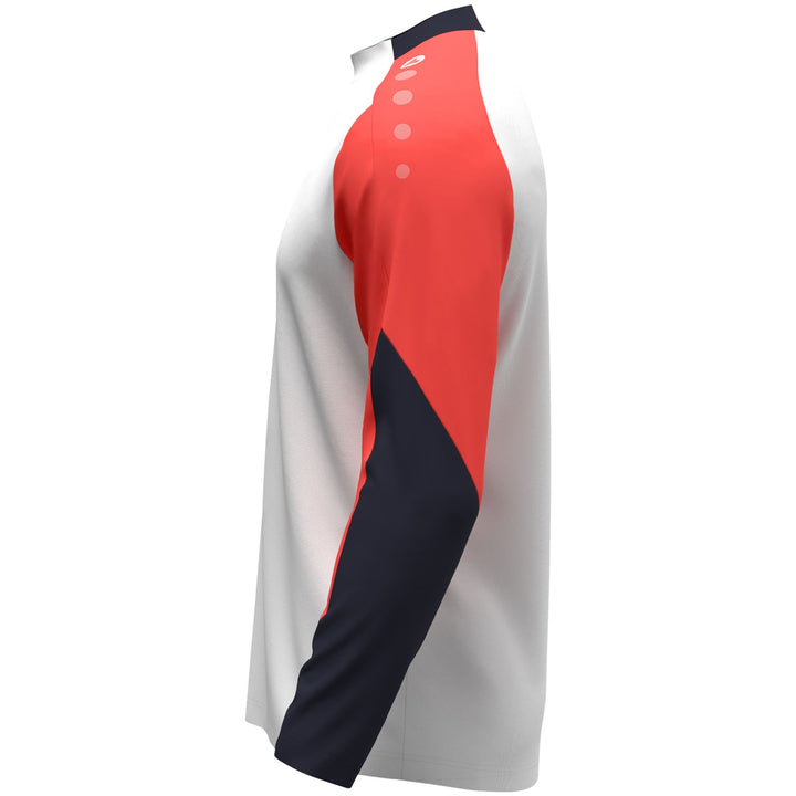 Jako Longsleeve Dynamic - weiß/coral/marine